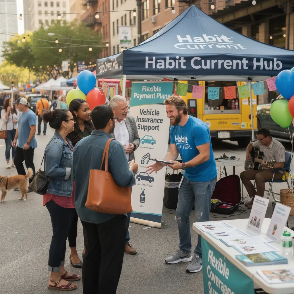 Obrazek pokazujący zadowolone rodziny korzystające z ubezpieczenia pojazdów w dogodnych ratach.